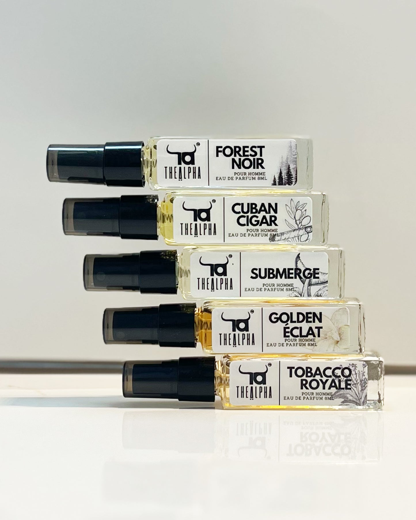 The Alpha Army Sampler | (8ml x 5 Eau De Parfum)